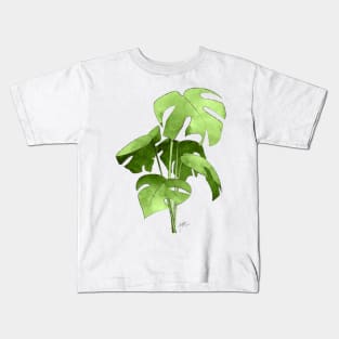 Monstera Deliciosa Kids T-Shirt